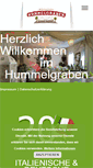 Mobile Screenshot of hummelgraben.de