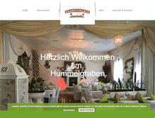 Tablet Screenshot of hummelgraben.de